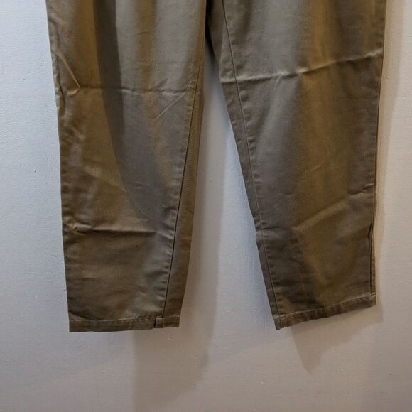 Polo Ralph Lauren Chino Pants Khaki Pleated Front Mens 34 x 30 - Picture 6 of 10